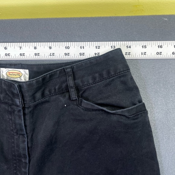 Talbots Petites Black Career Pants Womens 6 Casual Waitress Work Pants 1448 - Picture 3 of 8